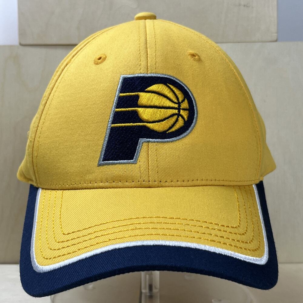Indiana Pacers NBA Men's Strapback Main Gate SGA Embroidered Baseball Hat Cap